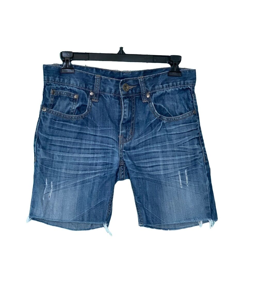 Heritage 1981 distressed denim shorts size 28